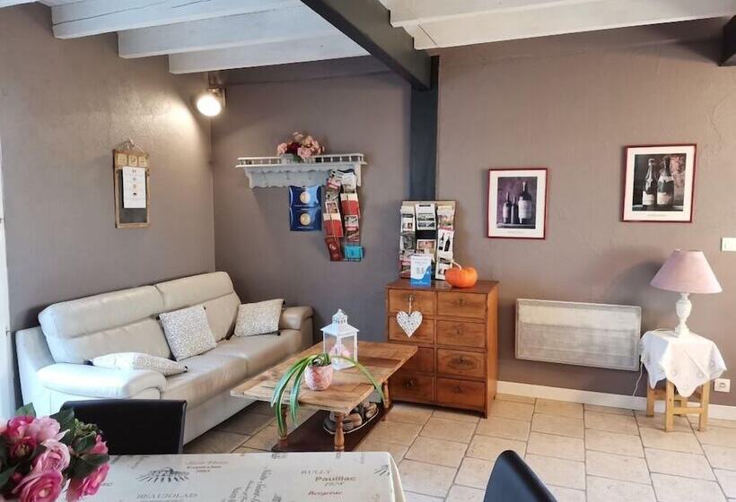 پانسیون Chambres Et Gîte Peyroutas Amélie à Vignonet St Emilion