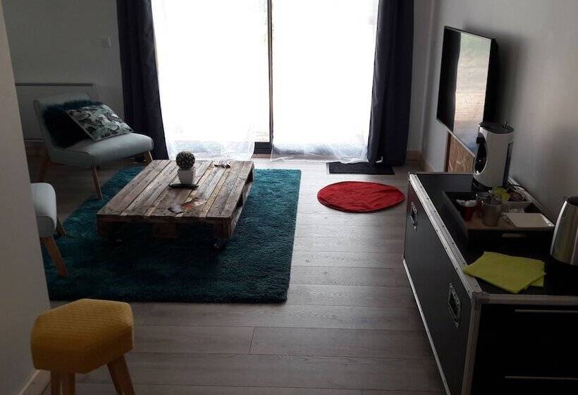 펜션 La Belle Landaise 1809 Studio 4 Couchages
