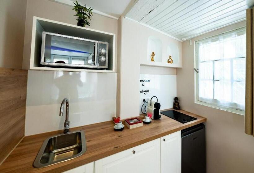 פנסיון Studio Romantique Jacuzzi Ou Spa Balneo Privatif Et Jardin Au Temps Des Cerises La Ciotat