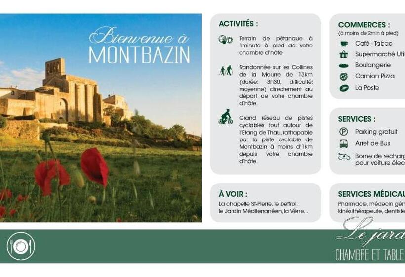 مبيت وإفطار Le Jardin