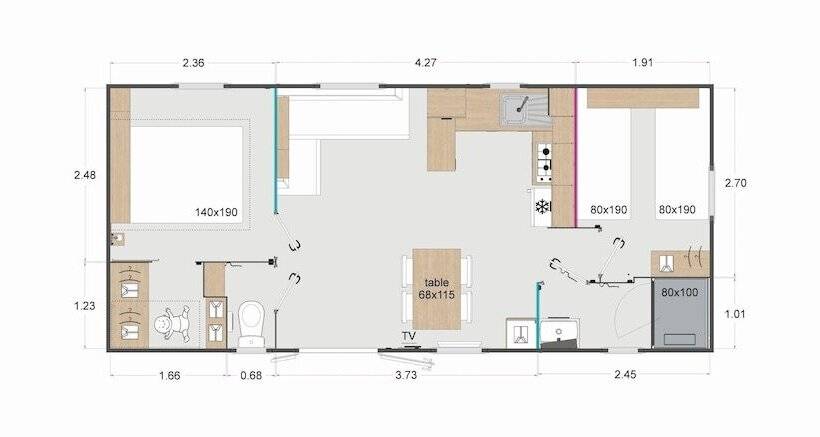 בית מלון כפרי Camping Bella Vista