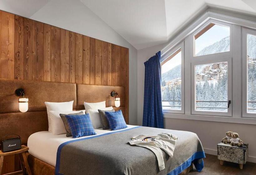 בית מלון כפרי Ecrin Blanc Resort Courchevel   Aquapark