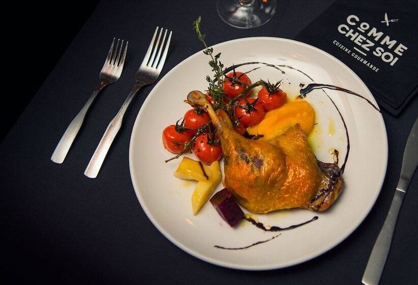 호텔 Comme Chez Soi Restaurant & Auberge