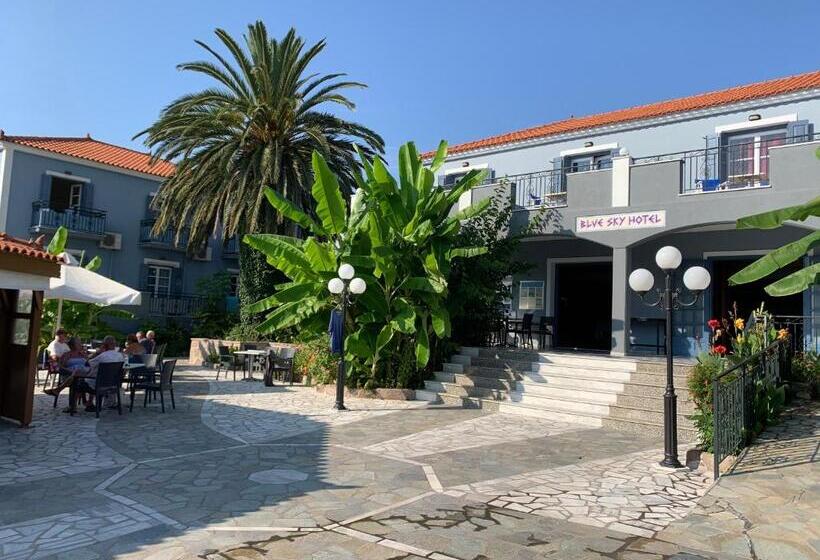 Blue Sky Hotel   Petra   Lesvos   Greece