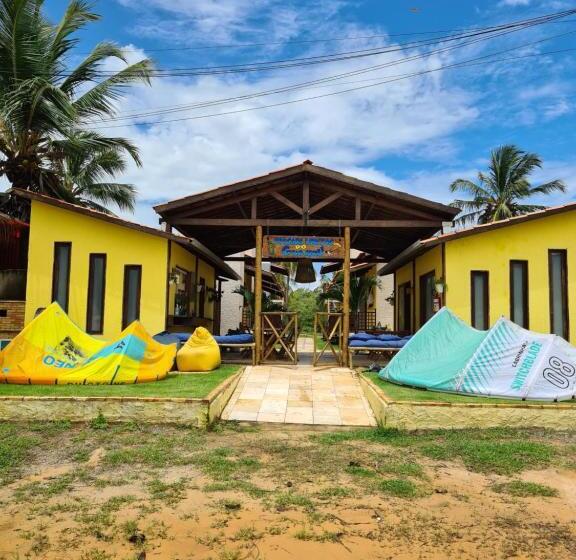 בית מלון כפרי Pousada Ventos Do Guajiru Casa De Kitesurfistas