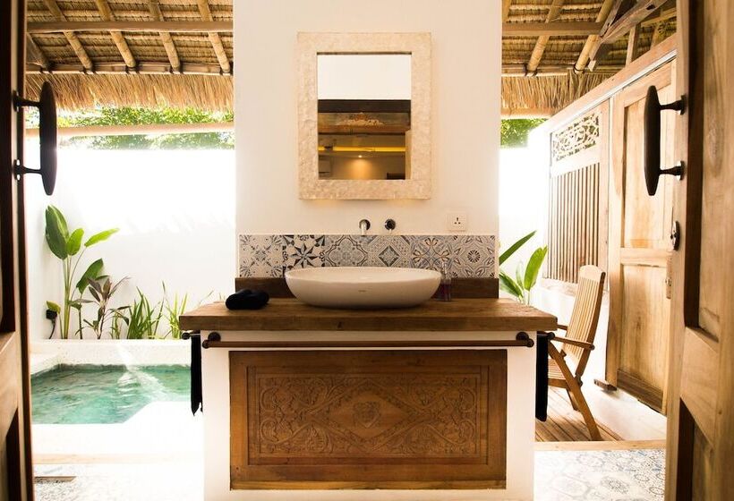 تختخواب و صبحانه The Mandana Villa Gili Air