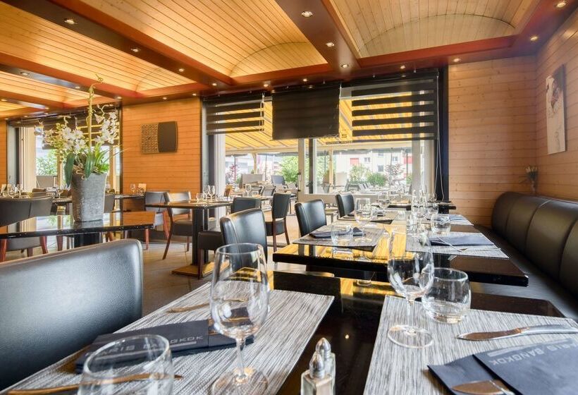 בית מלון כפרי Hôtel Rallye & Entrées Aux Bains De La Gruyère