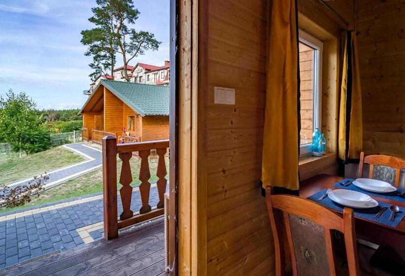 בית מלון כפרי Morska Osada Domki Blisko Morza