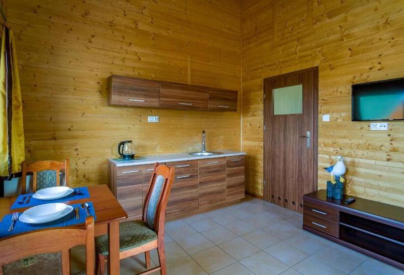 בית מלון כפרי Morska Osada Domki Blisko Morza