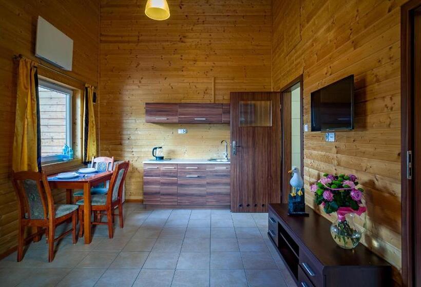 בית מלון כפרי Morska Osada Domki Blisko Morza