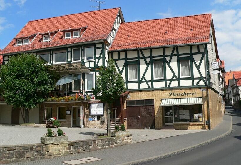 호텔 Fleischerei Schneider
