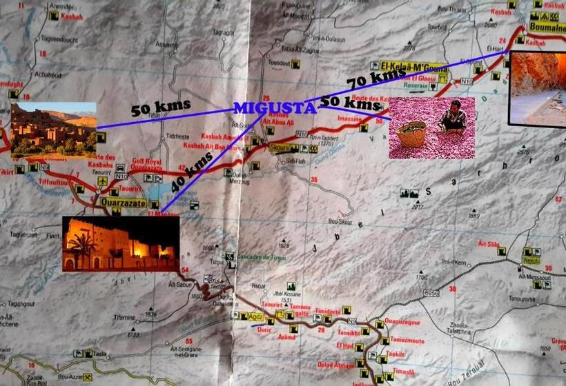 بنسيون Auberge Migusta