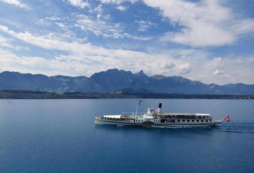 酒店 Restaurant Bellevue Au Lac