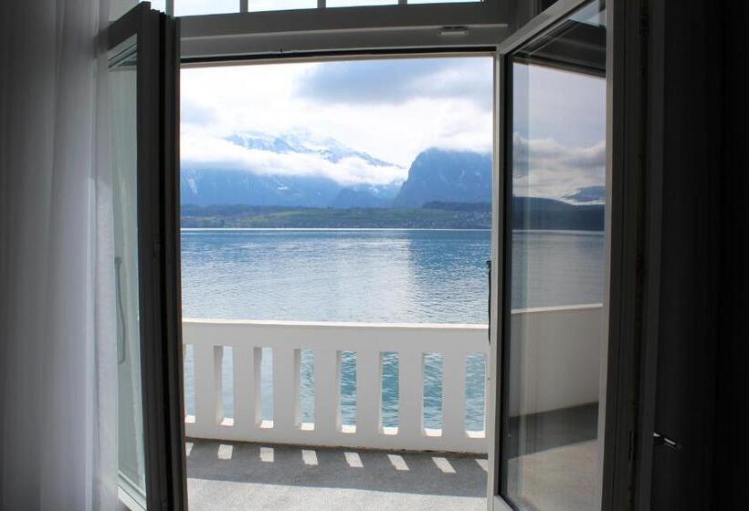 酒店 Restaurant Bellevue Au Lac