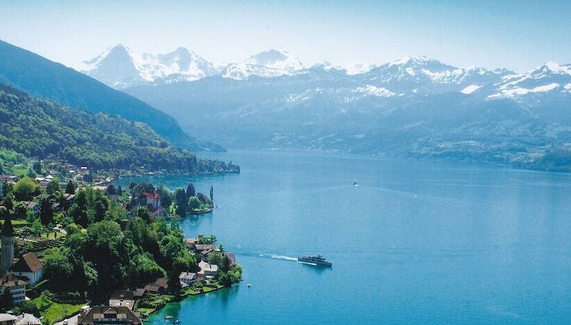 酒店 Restaurant Bellevue Au Lac