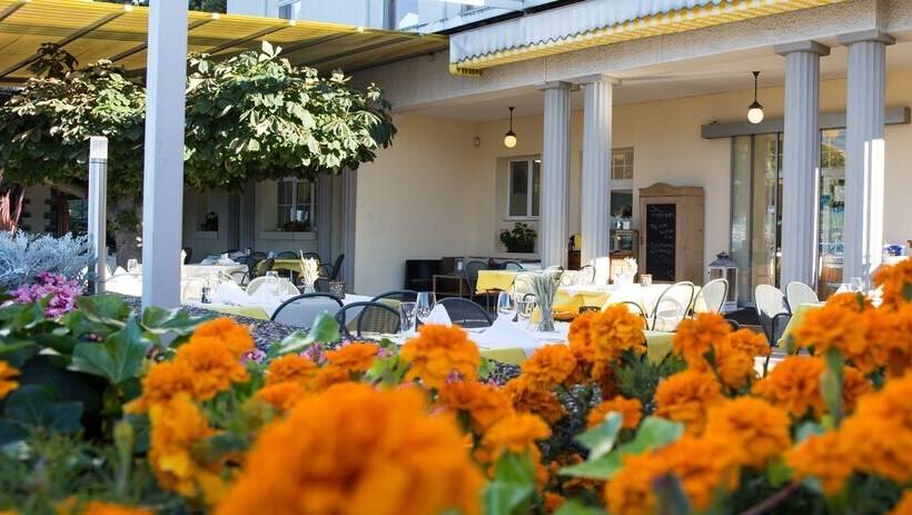 酒店 Restaurant Bellevue Au Lac