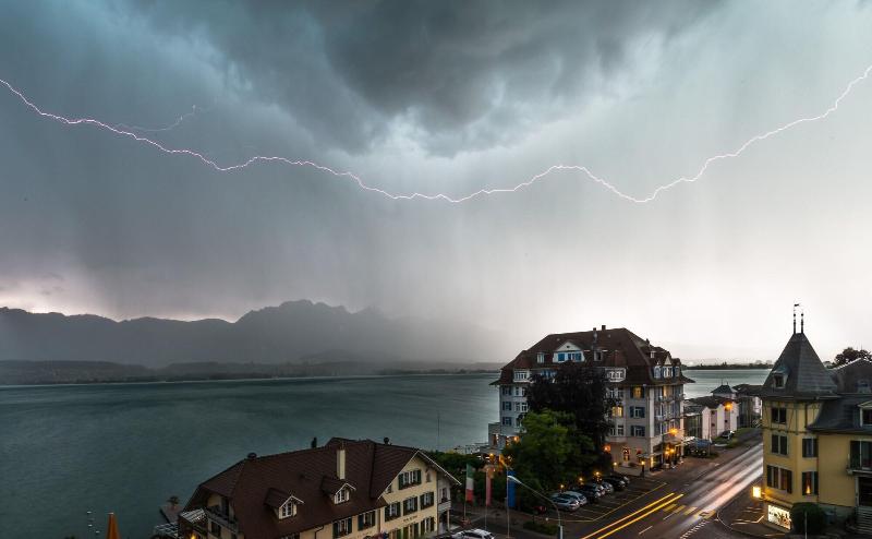 酒店 Restaurant Bellevue Au Lac