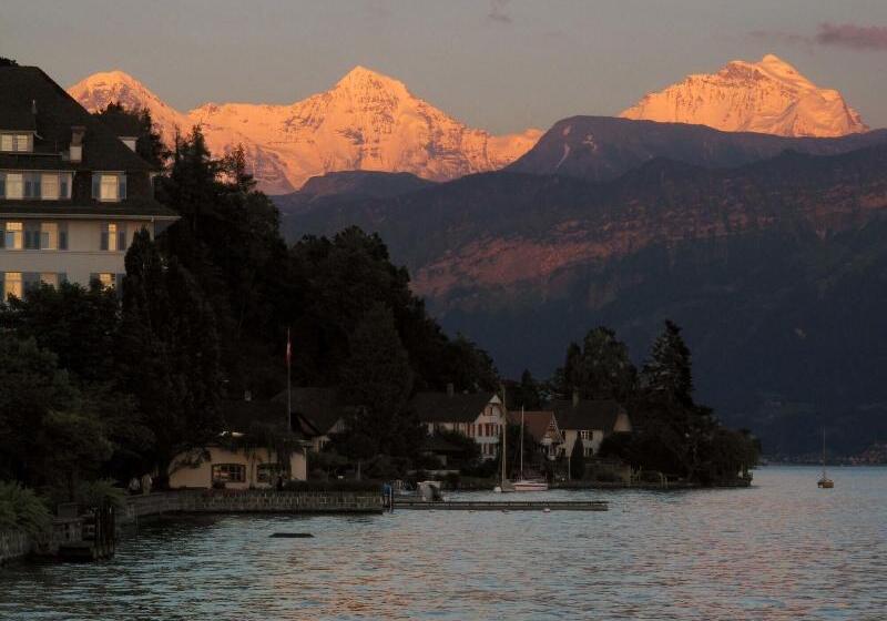 酒店 Restaurant Bellevue Au Lac