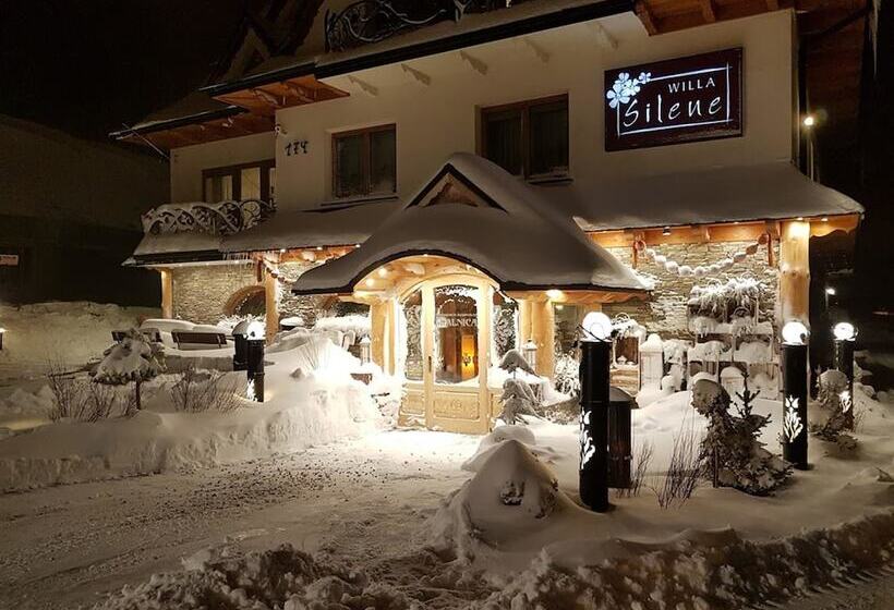 膳宿费 Willa Silene   Góralska Muzyka Na żywo, Blisko Termy I Wyciągów