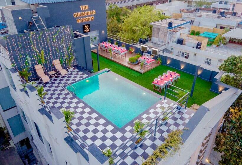 민박 The Gulmohar Mansion Boutique Stay In Jaipur