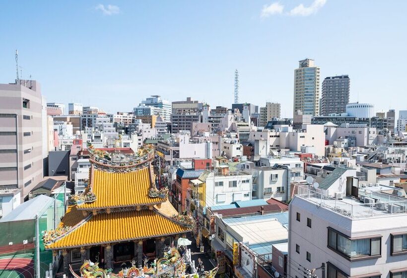 בית מלון כפרי Global Cabin Yokohamachukagai