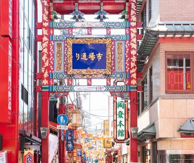 בית מלון כפרי Global Cabin Yokohamachukagai