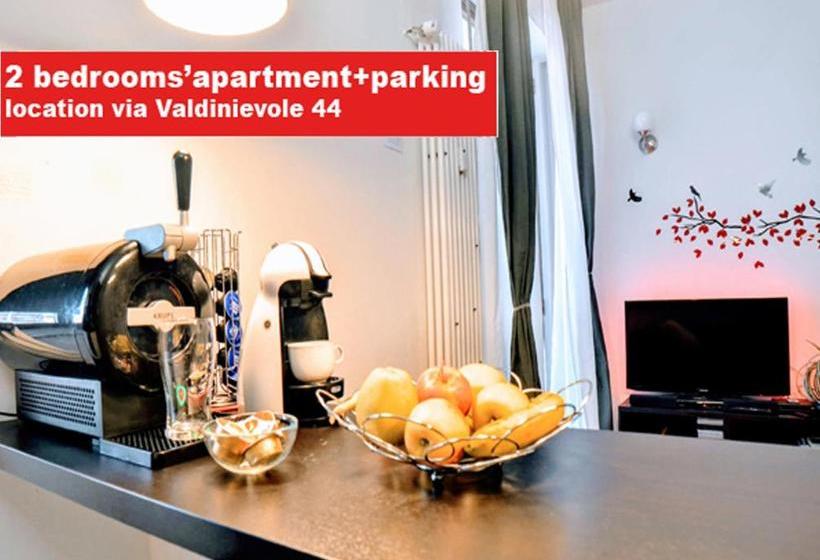 The Red Suite In Florence With Free Parking