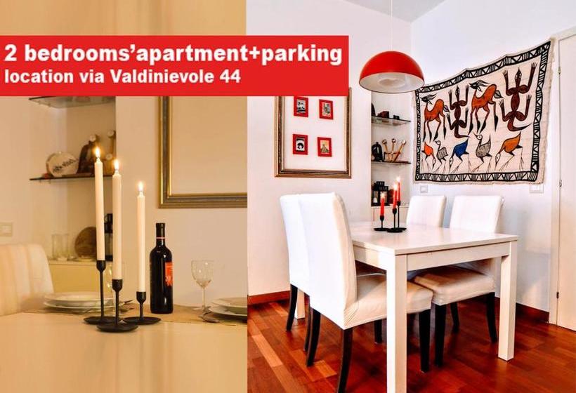 The Red Suite In Florence With Free Parking