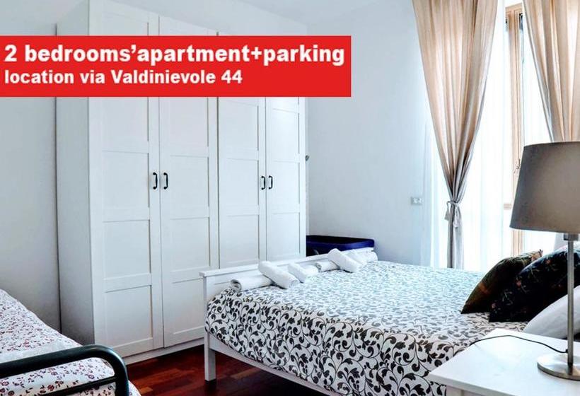 The Red Suite In Florence With Free Parking