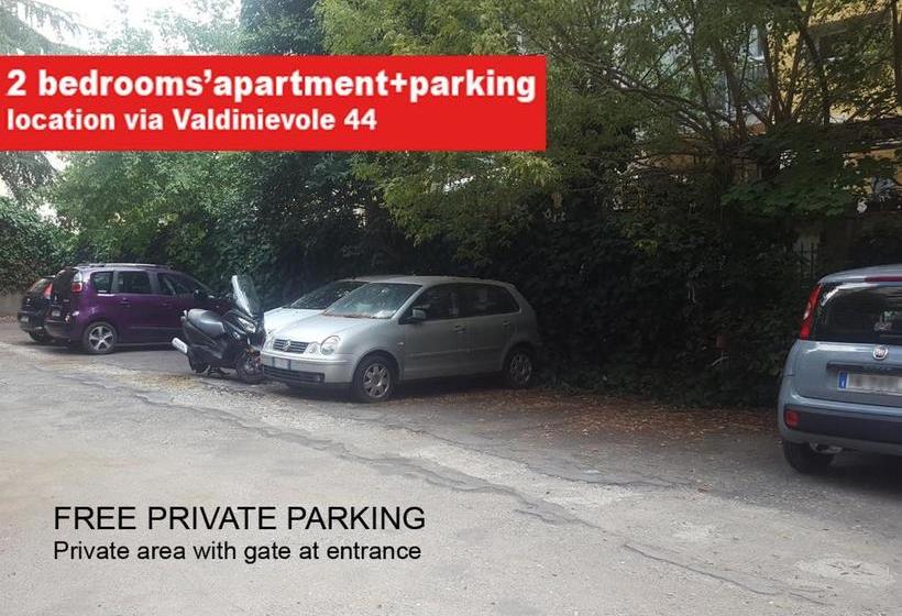 The Red Suite In Florence With Free Parking