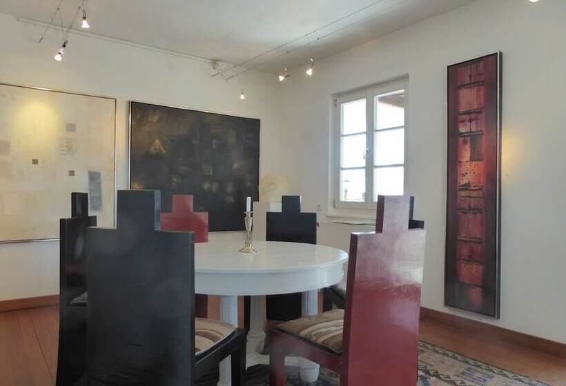 酒店 Am Eichholz Galerie & Art