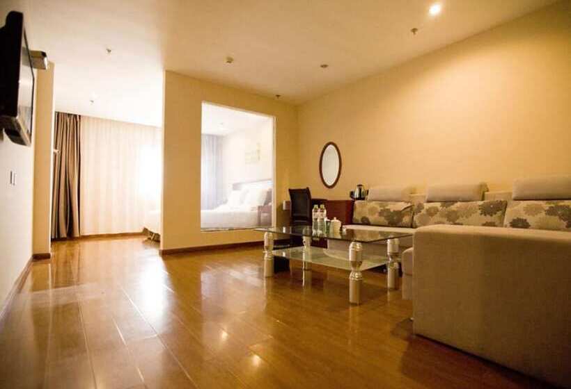 בית מלון כפרי Greentree Inn Jining Yanzhou Jiuzhou Fangyuan