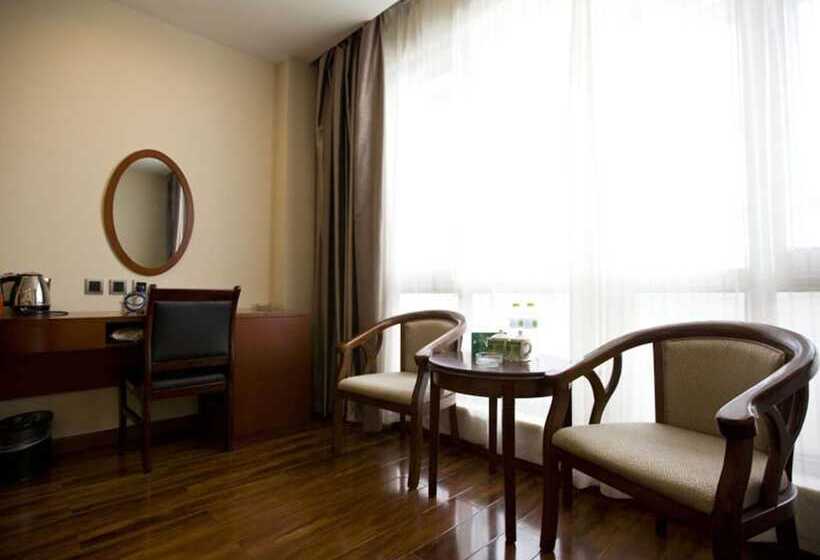 בית מלון כפרי Greentree Inn Jining Yanzhou Jiuzhou Fangyuan