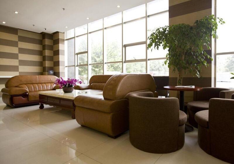 בית מלון כפרי Greentree Inn Jining Yanzhou Jiuzhou Fangyuan