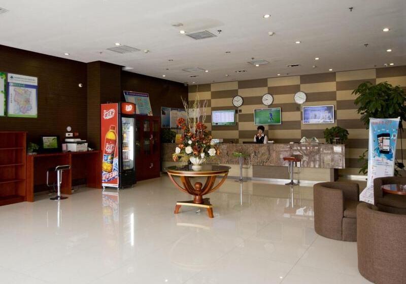 בית מלון כפרי Greentree Inn Jining Yanzhou Jiuzhou Fangyuan