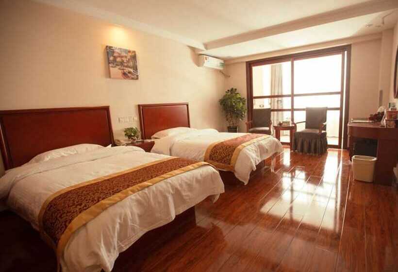 בית מלון כפרי Greentree Inn Lianyungang Guanyun Bus Station Zhenxing Garden Express