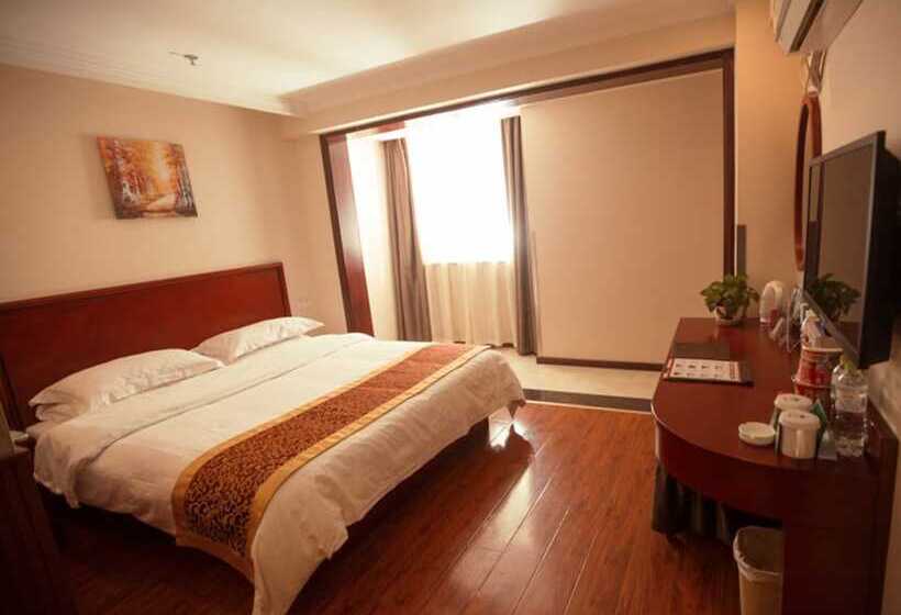 בית מלון כפרי Greentree Inn Lianyungang Guanyun Bus Station Zhenxing Garden Express