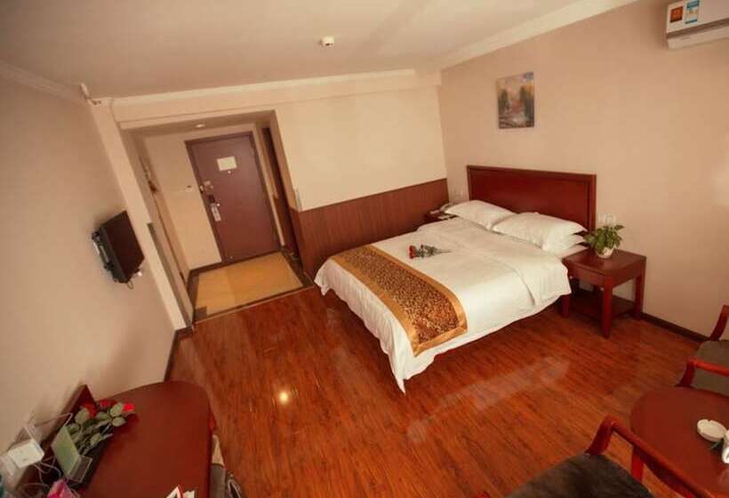 בית מלון כפרי Greentree Inn Lianyungang Guanyun Bus Station Zhenxing Garden Express