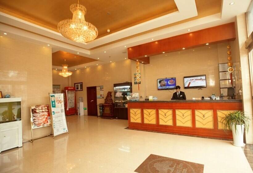 בית מלון כפרי Greentree Inn Lianyungang Guanyun Bus Station Zhenxing Garden Express