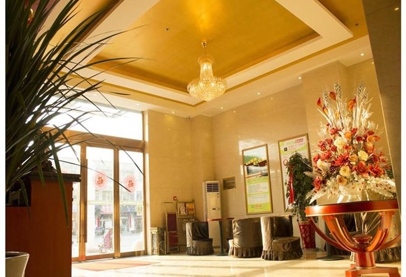 בית מלון כפרי Greentree Inn Lianyungang Guanyun Bus Station Zhenxing Garden Express