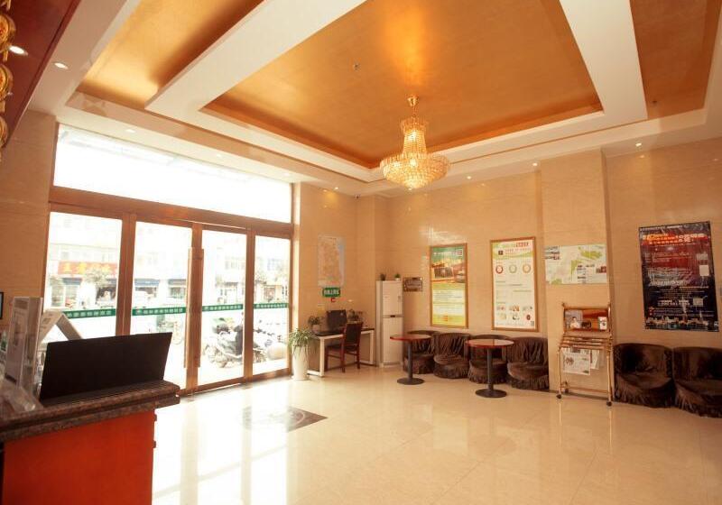בית מלון כפרי Greentree Inn Lianyungang Guanyun Bus Station Zhenxing Garden Express