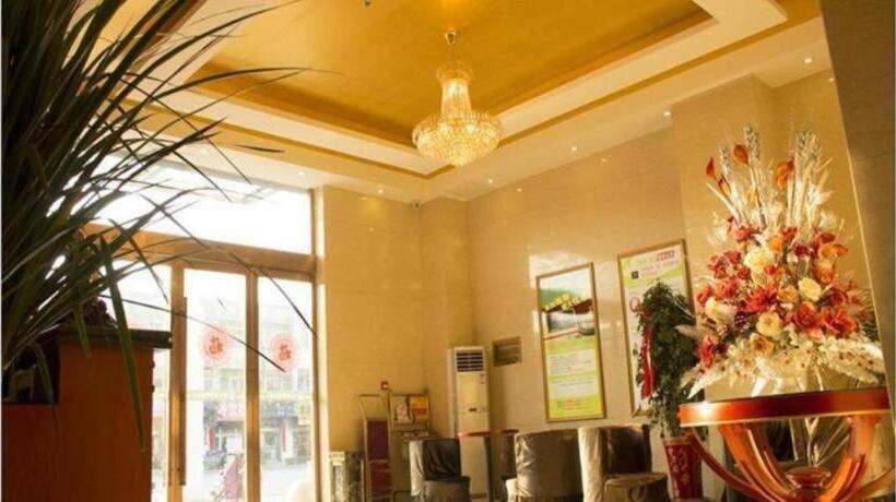 בית מלון כפרי Greentree Inn Lianyungang Guanyun Bus Station Zhenxing Garden Express