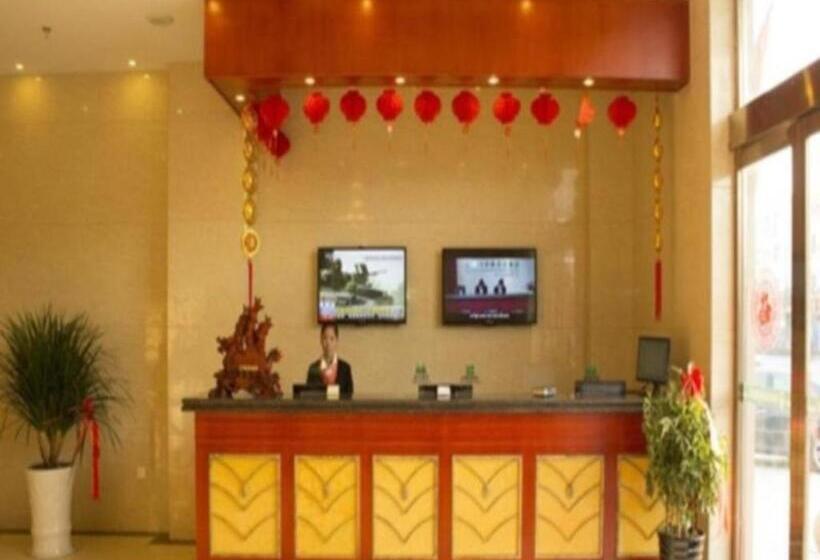 בית מלון כפרי Greentree Inn Lianyungang Guanyun Bus Station Zhenxing Garden Express