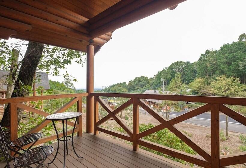 فندق Log Cabin Kinoko No Sato