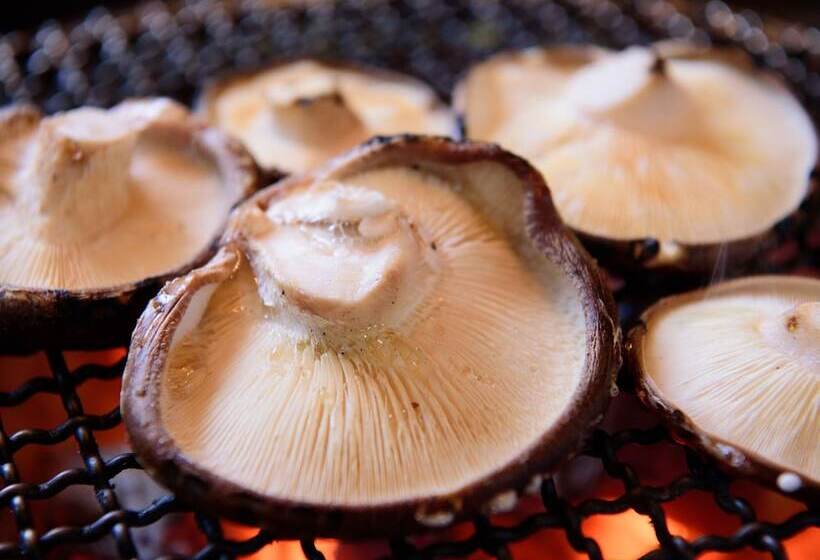 فندق Log Cabin Kinoko No Sato