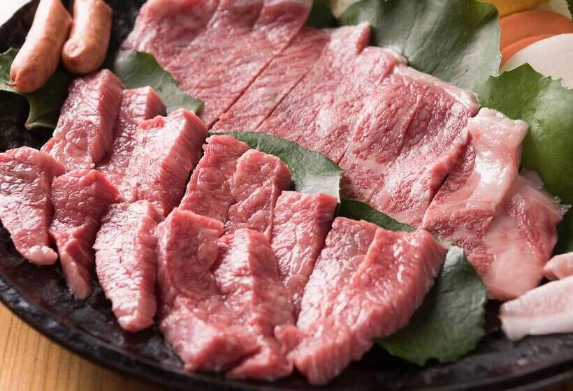 فندق Log Cabin Kinoko No Sato