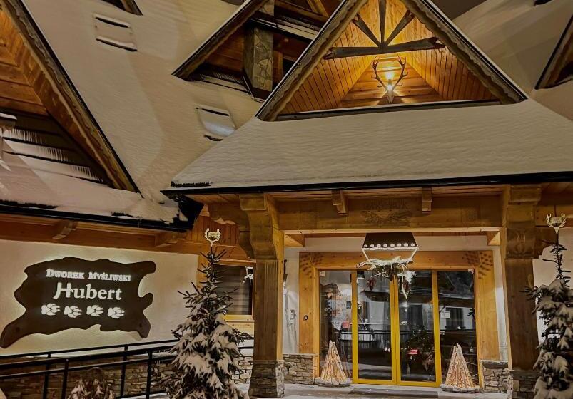 بنسيون Dworek Myśliwski Hubert świetna Lokalizacja 50m Od Term Bania