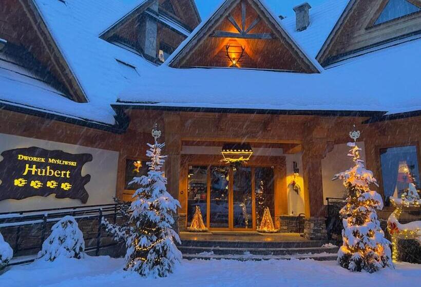بنسيون Dworek Myśliwski Hubert świetna Lokalizacja 50m Od Term Bania