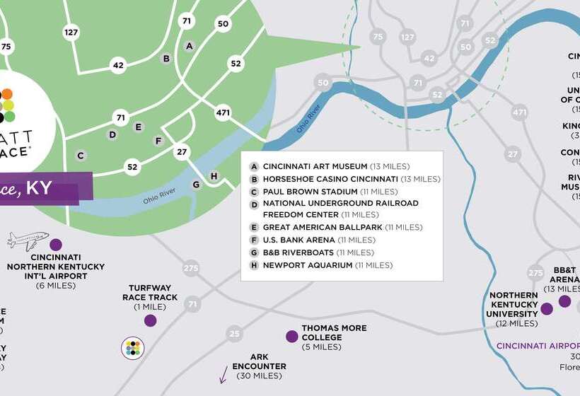 ホテル Hyatt Place Cincinnati Airport