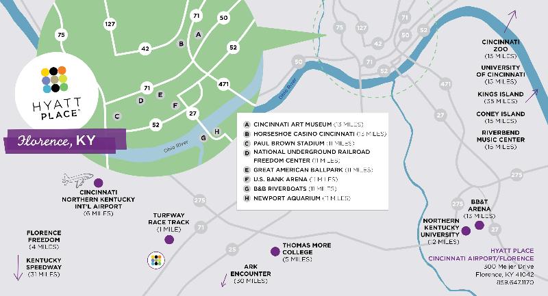 ホテル Hyatt Place Cincinnati Airport